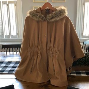 Cape coat size medium